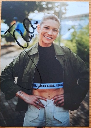 Jana wosnitza orig autogramm - wosnitza,