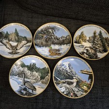 Sammelteller Edition Hössinger Schierling Germany Neujahrswanderung 5Stück