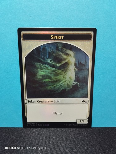 Foil spirit token geist - spirit,