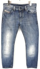 Diesel Thanaz 0088D Jeans Herren Blau W32/~L27* Schaltfläche