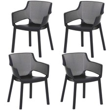 4x Gartenstuhl Bistrostuhl