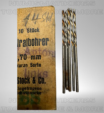 4 x R. Stock twist drill HSS