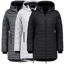 Sublevel Damen Winter Jacke Mantel Parka Steppjacke Steppmantel Wintermantel 