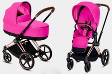 Kinderwagen Cybex Priam 3 Rosegold Fancy Pink NEU!!