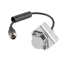 Carmedien Rückfahrkamera Anschlussdose CM-RAD2 Anhänger Dose Trailer 4pin Kamera