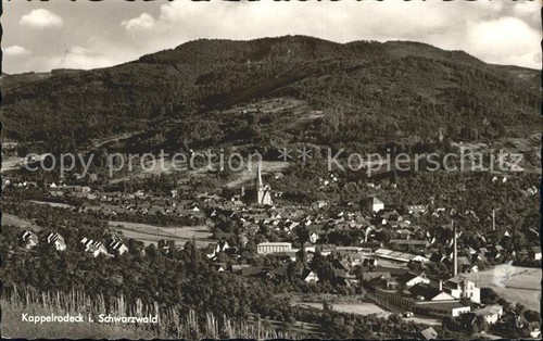 Kappelrodeck panorama - kappelrodeck,