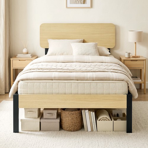 Bett 200 mit kopfteil - x,