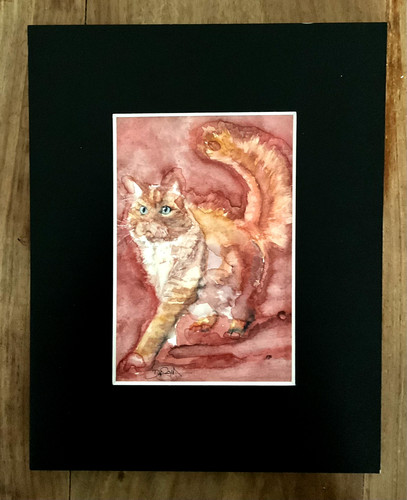 Ooak original aquarell - ooak,