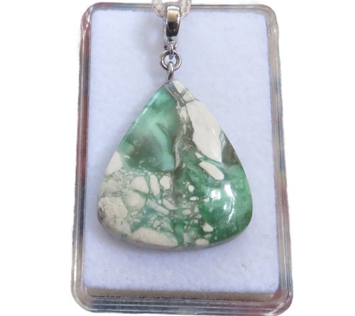 Variscit cabochon anhänger - variscit,
