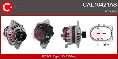 Casco lichtmaschine generator - casco,