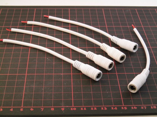 Buchse hohlstecker weiß - hohlstecker,