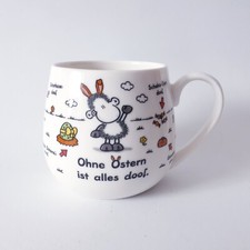 Sheepworld Tasse Ostern Becher - Ohne Ostern ist alles doof