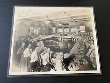 HARRY S TRUMAN - Signed Photo Battery D Reunion, 1944 US President - READ INSIDE