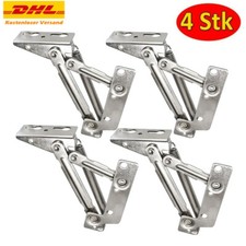 4 STK! Klappenbeschlag Klappenhalter Hochschwenkbeschlag Möbelbeschlag Scharnier