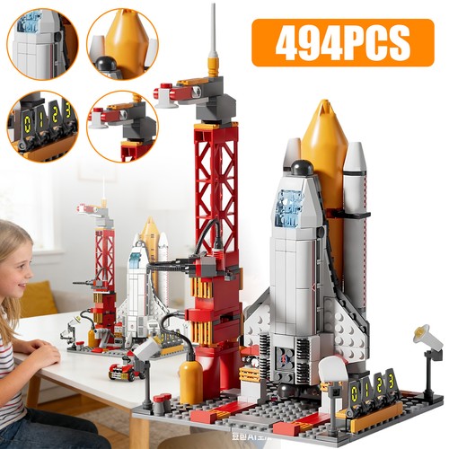 494pcs space shuttle - 494pcs,
