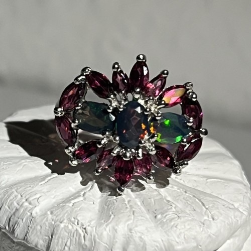 925 sterling silber - ring, oval