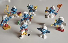 8 tlg Schleich Schlumpf Set