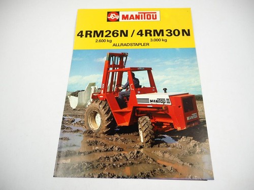 Original prospekt manitou - original,
