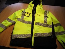 MASCOT ACCELERATE SAFE Hard Shell Jacke Gr. XL Warnschutz Arbeitsjacke Warnjacke