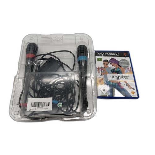 Singstar set ps2 bundle - singstar,