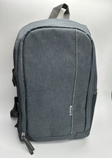 Beaspire Fotorucksack Rucksack für DSLR-Kamera Camcorder Drohne Laptop USB Grau