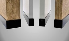 Wangenschuh schwarz in