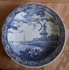 Keramik Wandteller Delfts by