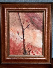 Öl auf Karton von Mohammed