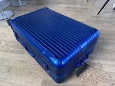 Rimowa Check-in L Original Marine Blau-Limited Edition, Aluminium, Blue