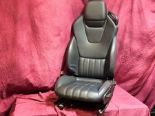 Sitz vorn Links Fahrersitz Mercedes R172 SLK Leder Schwarz Belüftet Beheizt