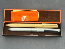 Berendsohn - Kugelschreiber + Füller in einem vergoldet / versilbert UNBENUTZT