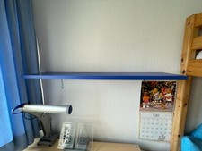 Regalbrett blau (114cm x 25cm)