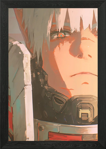 Anime figur portrait - portrait, in