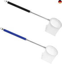 2 Stück Kescher Aquarium Garnelennetz 5cm Tiny Tank Net Fischnetz mit 