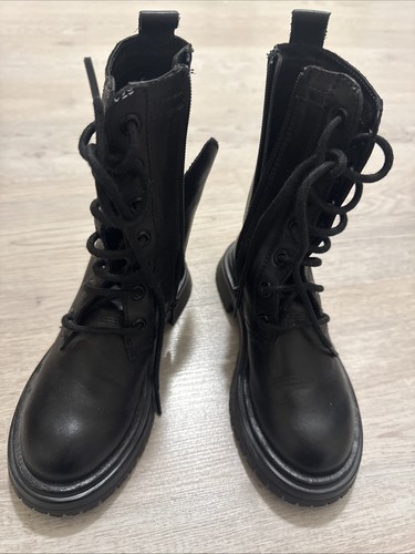 Zara mädchen stiefel leder - mädchen,