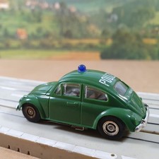 Faller AMS  Polizei-Käfer in grün mit Zinkgetriebe, geprüft, guter Zustand (850)