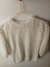 Strickpulli, Handarbeit,ca.Gr.104-110 (Maße siehe Bilder)