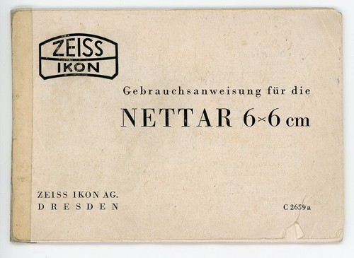Zeiss ikon bedienungsanleitung - ikon,