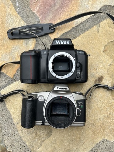 Canon eos 500n und nikon - canon,