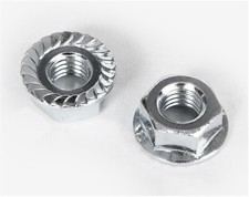 Sperrzahnmutter mit Flansch