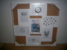 Bilderrahmen Glitter  Für 7 Fotos ca. 45 x 45 cm. Material: MDF  B