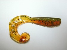 AUSVERKAUF: 10 Stück Profi Blinker Zandertail Größe D - Länge 10cm, 6 Farben