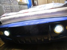 Autobett 90x200 Rennauto Car Kinderbett Rennwagen blau