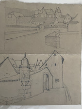 Zeichnung "Oberburg Lissingen