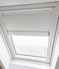 VELUX Verdunkelungsrollo DML elektrisch, MK04 1025SWL weiß für Integra Fenster