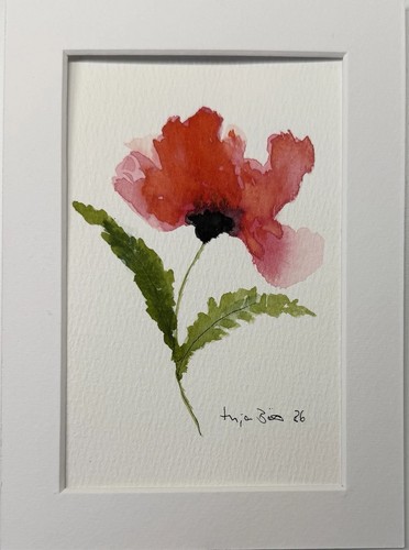 Original aquarellbild - original,