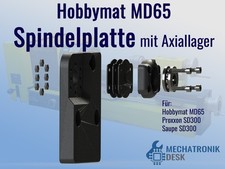 Spindelplatte mit axiallager - spindelplatte,