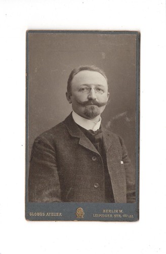 Cdv foto herrenportrait - cdv,
