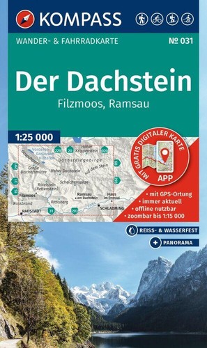 Kompass wanderkarte 031 der - /,