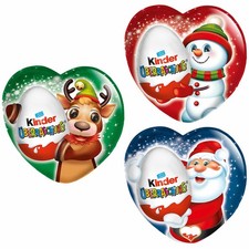 1x kinder Schokolade Herz mit